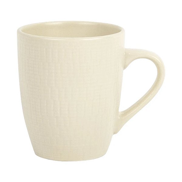 CANECA EM CERAMICA TERROIR 350ML COR BEGE