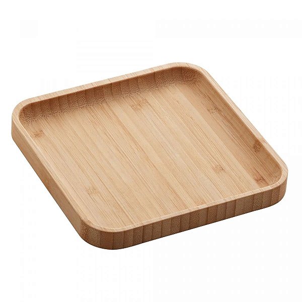 BANDEJA DE BAMBU SQUARE 17x17x1,5cm