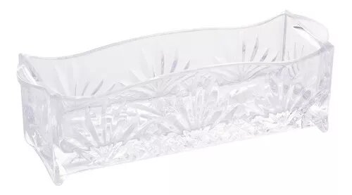 Porta Talheres Linha Dublin De Cristal Lyor Transparente