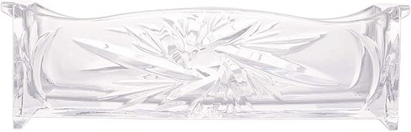PORTA TALHER DE CRISTAL DE CHUMBO PRIMA 27x8x9cm