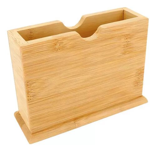 Porta Guardanapo Retangular Ecokitchen Bambu Mimo Style