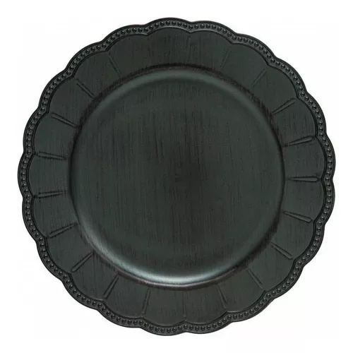 Conjunto 6 Sousplat Galles Gardenia Verde Antique Copa&cia