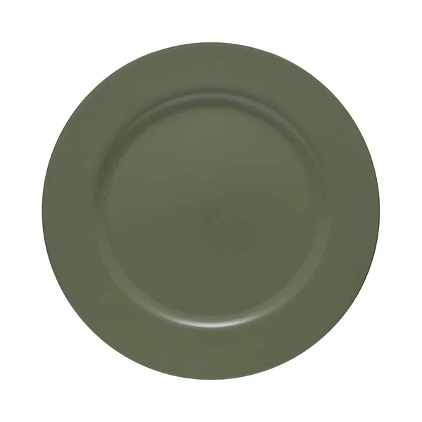 Conjunto 6 Sousplat Em Plástico Basic 33 Cm Copa&cia Eucalipto