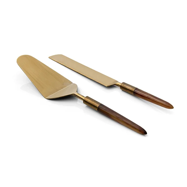 Conjunto de Talheres para Bolo 2 Pecas Garbo Ilheus Copa e Cia