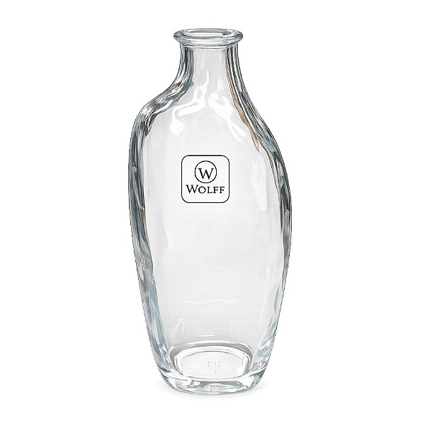 Vaso Organics 15cm Vidro Transparente Wolff