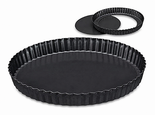 Forma Para Torta 24x3cm Antiaderente Fundo Removível Cocinato Wellmix
