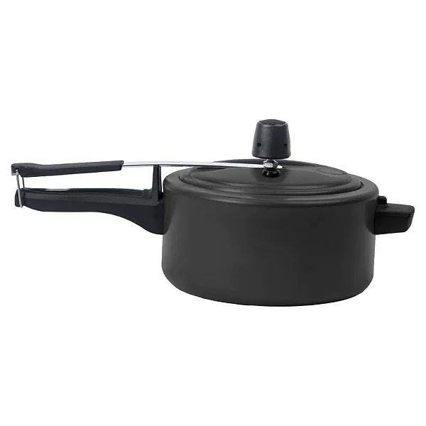 Panela de Pressão 3l Antiaderente Ceramic Vapt Preto Brinox