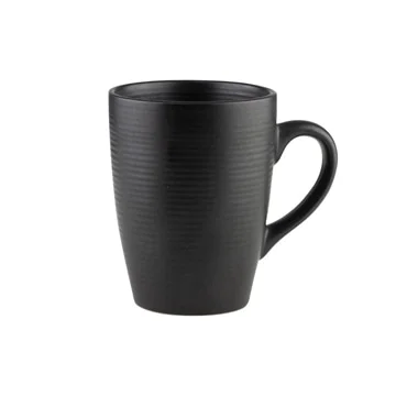 Caneca Wolff Cerâmica Preto 350ml