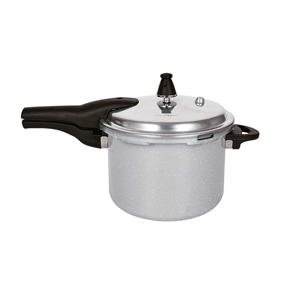 Panela de Pressão 5,4L Indução Rev. Ceramico Super Gris Brinox