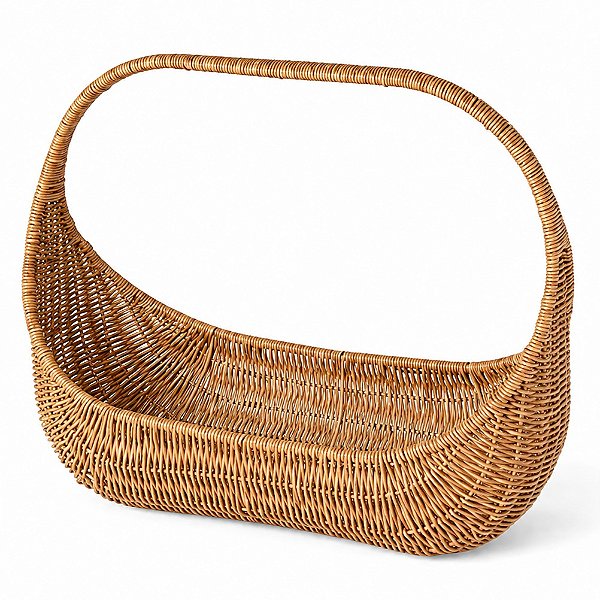 Cesta Piquenique Retangular 40cm Liam Marfim Copa&CIa