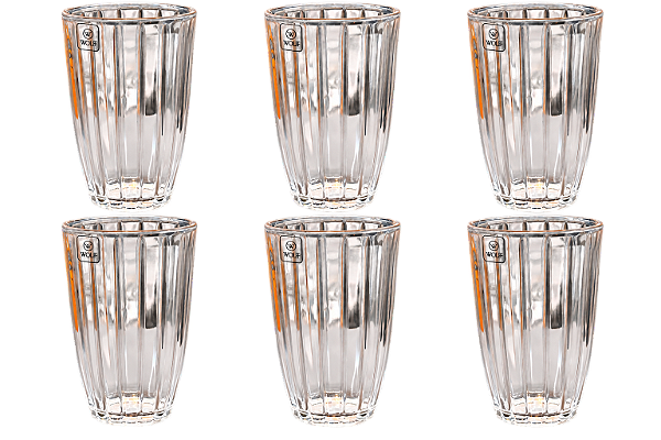 Jogo 6 Copos 415ml Cristal Ecológico Bangkok Wolff
