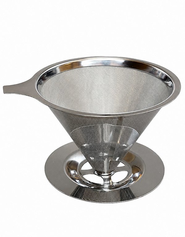 Coador Filtro de Café Nº103 Aço Inox Reutilizável Lyor
