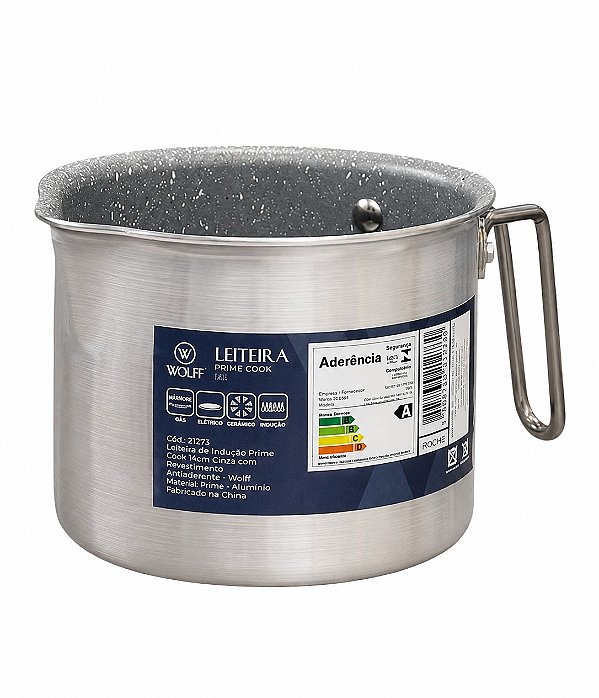 Fervedor Leiteira 1,6L Indução Prime Cook Revestimento Antiaderente Wolff