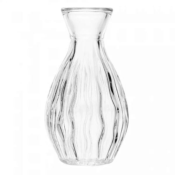 Vaso de Vidro 11,5x6cm Ondas Lyor