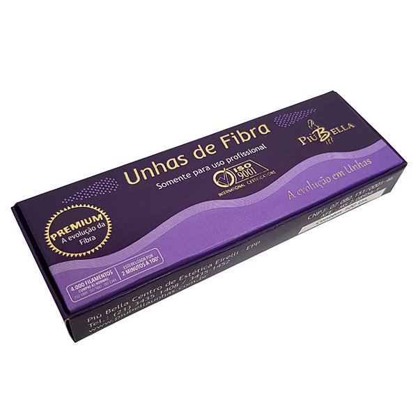 Unhas De Fibra Premium Piu Bella c/ 100 un