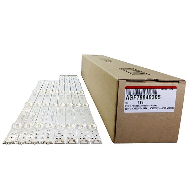Kit Barra de LED TV LG 49LJ5500 49LV661H 49LJ6400 AGF78840305