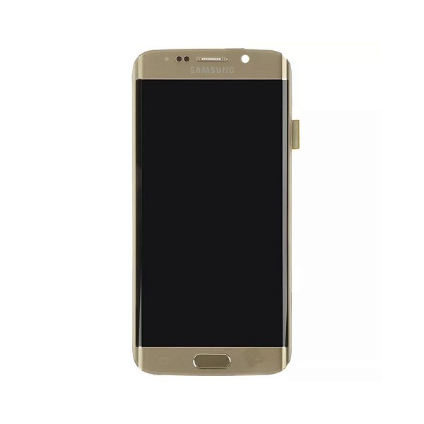 Tela Frontal Touch Display Samung S6 Edge G925 Dourada - Original Retirada