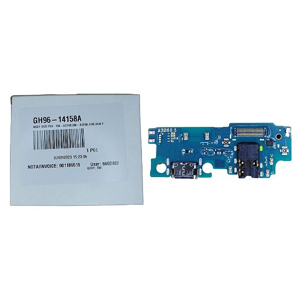 Conector de Carga Samsung A32 5G - A326 - Com Placa Original