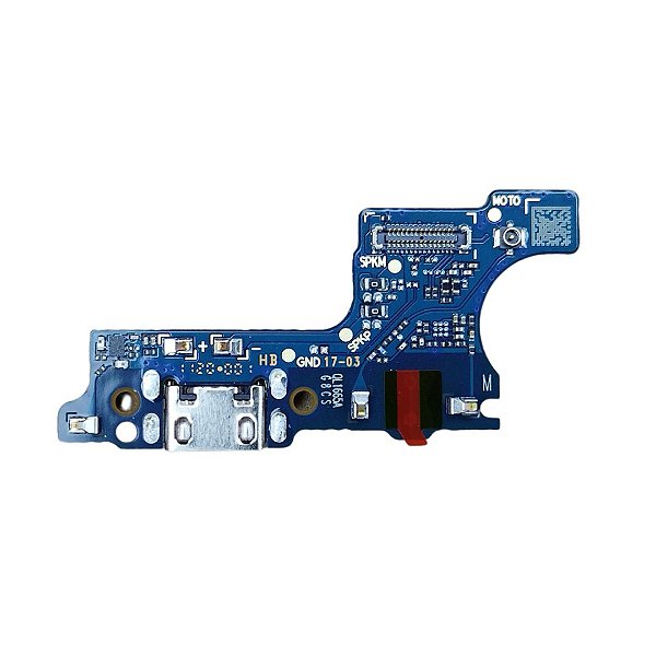 Conector de Carga Samsung A01 - A015 - Com Placa Original