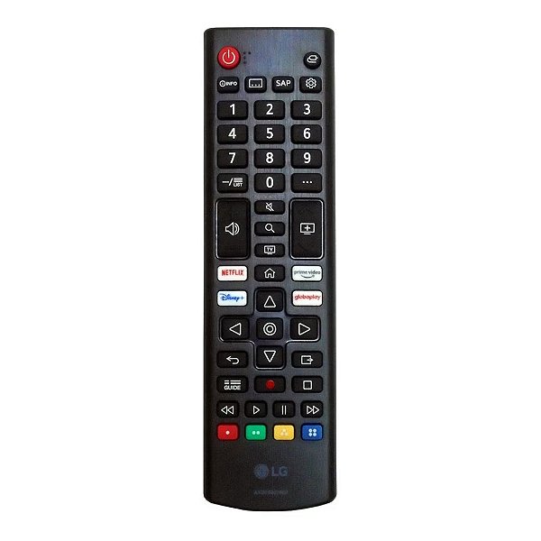 Controle remoto tv simples LG akb76037602 - Original