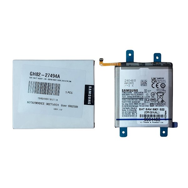 Bateria Samsung S22 - S901 - EBBS901ABY  3700 mAh - Original Retirada