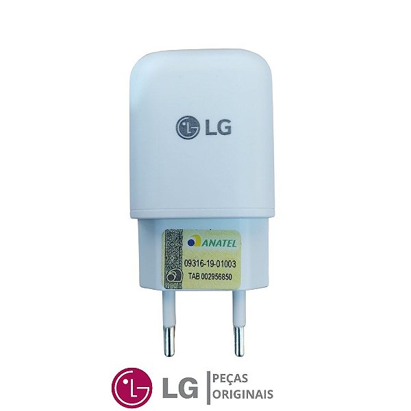 Fonte carregador USB para celular LG - 5V / 2A Original (sem cabo)