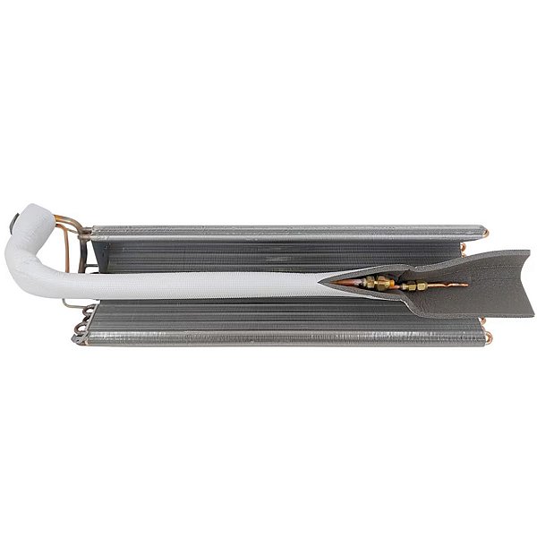 Serpentina de alumínio evaporadora Ar Condicionado LG S4NQ12JA3WC, S4NQ12JA27C, S4NW12JA3AA - ADL73401416