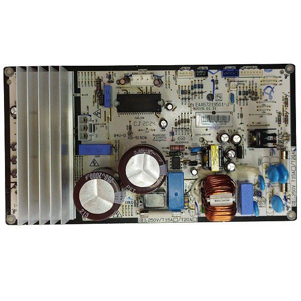 Placa Principal Ar Condicionado LG W3NQ10UNNP0 - EBR87928205