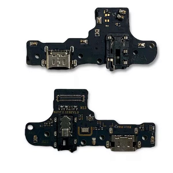 Conector de Carga Samsung A21 - Com Placa Seda