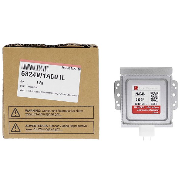 Magnetron Micro-ondas LG MS3047GA - 6324W1A001L