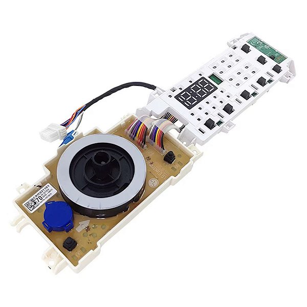 Placa do display Lavadora LG CV5011WG4, CV5010WG4A, CV5011TS4 - EBR33119170