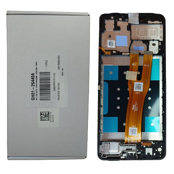 Tela Frontal Samsung A06 - A065 - Com Aro Original Nova