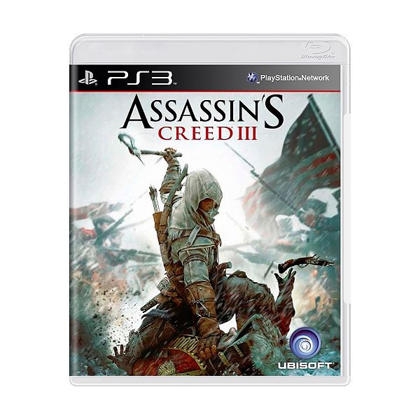 Jogo PS3 - Assassin's Creed III (Mídia Física) - FF Games