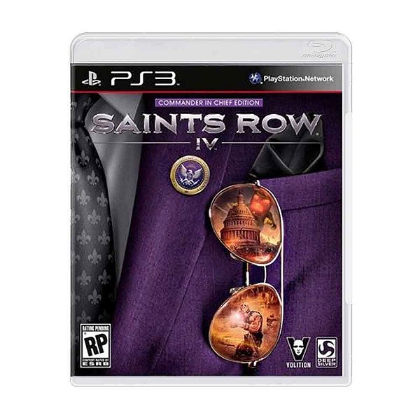Jogo PS3 - Saints Row IV (Mídia Física) - FF Games - Videogames Retrô