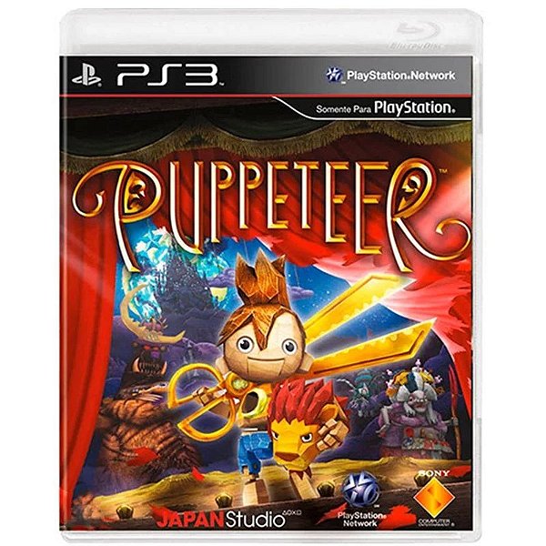 Jogo PS3 -Puppeteer (Mídia Física) - FF Games - Videogames Retrô