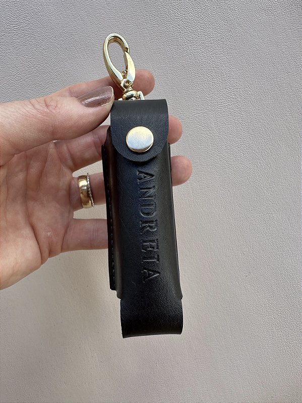 Chaveiro porta batom