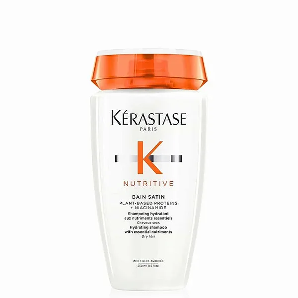 Shampoo Kérastase Nutritive Bain Satin - Hidratação Intensa para Cabelos Secos