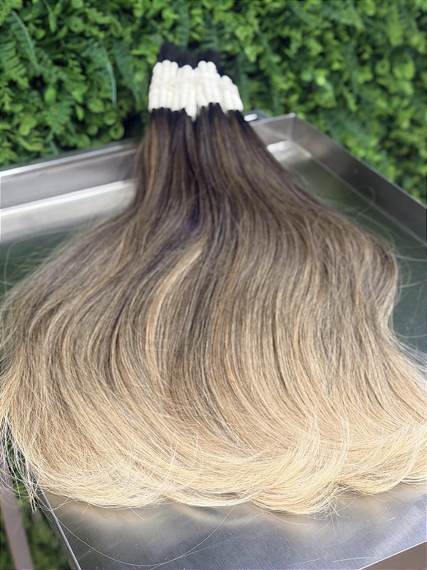 Cabelo Vietnamita 60cm Ombre Hair 100 gramas