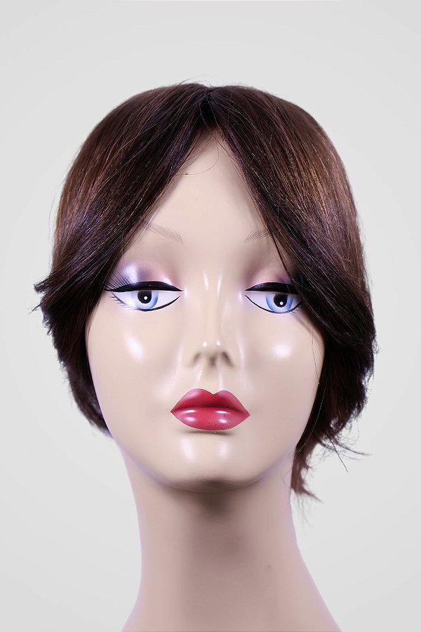 Topo Prótese Capilar Feminina Base Costurada Tic Tac