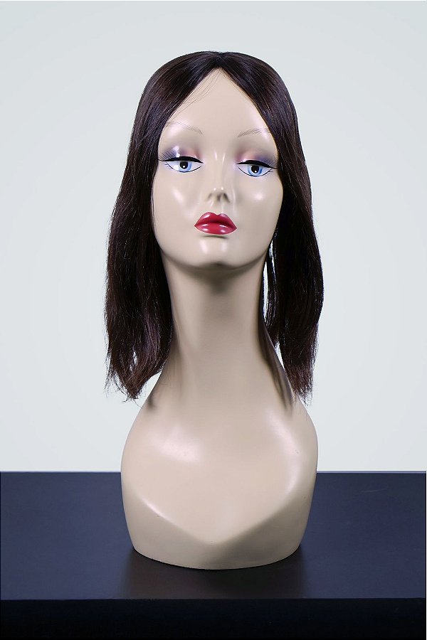 Topo Prótese Capilar Feminina Base Costurada Tic Tac