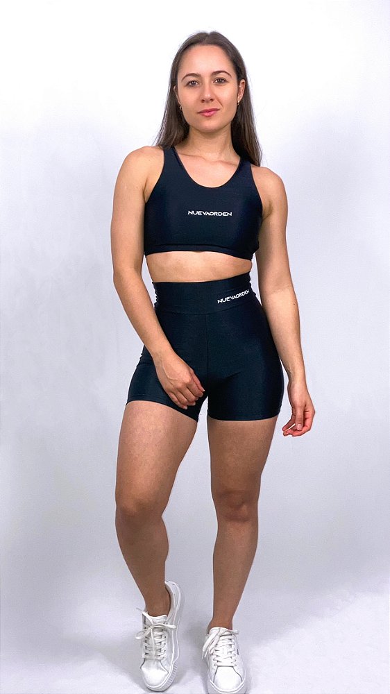 Shorts Ares Preto Canelado