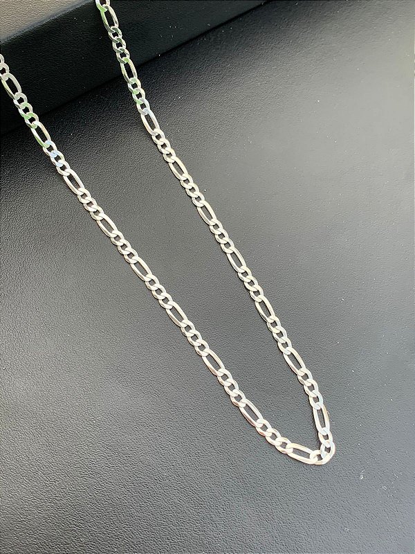 corrente 3x1 4mm / prata 925