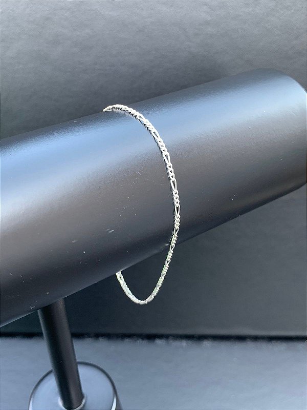 pulseira elo 3x1 1,5mm/ prata 925
