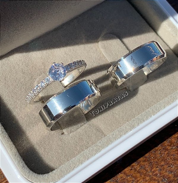 alianças turquia com anel solitário cinderela