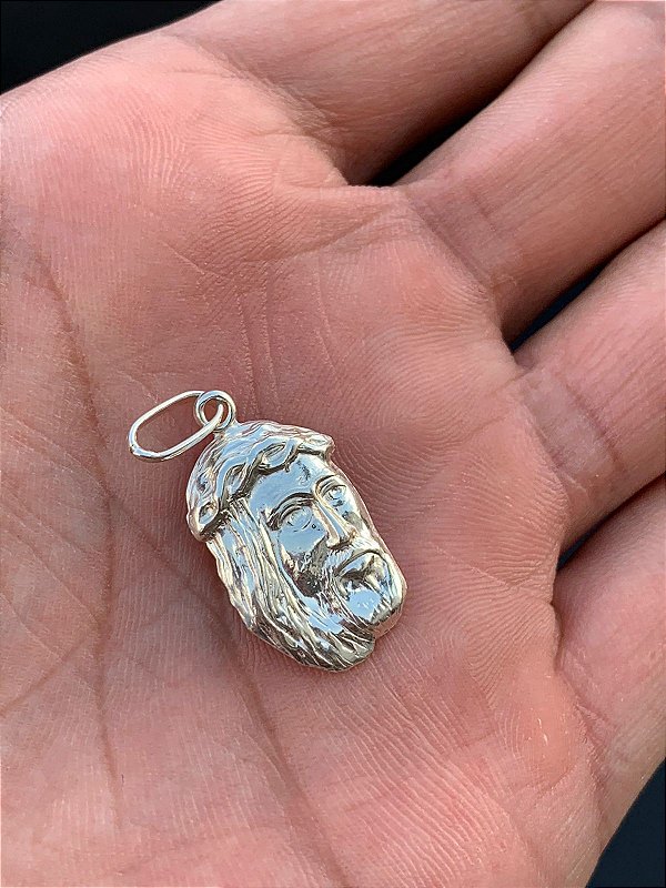 pingente face de cristo