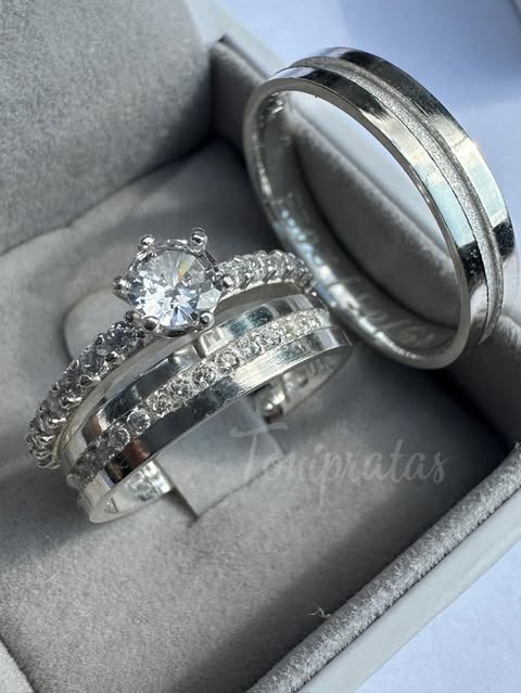 Alianças monte rei e Anel cinderela