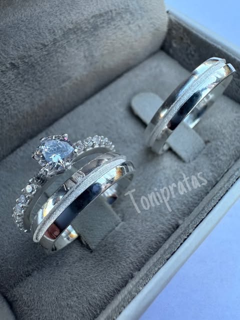 Alianças colina e Anel cinderela