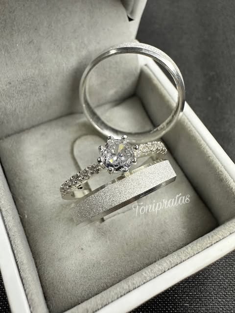 Alianças Rio e Anel cinderela