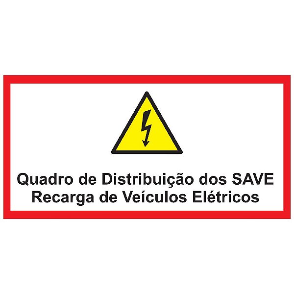 Placa Quadro de Distribuição SAVE