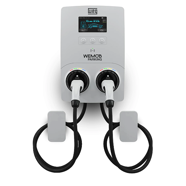 Wallbox Weg Wemob 2x23kw Com 2 Cabos 46 kW Parking